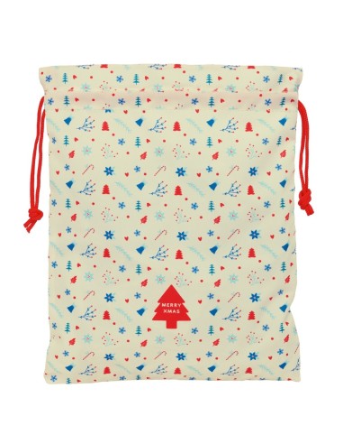 SAQUITO PLANO ICONOS MERRY XMAS Mochilas Saco Gym | Fraber