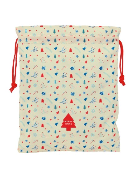SAQUITO PLANO ICONOS MERRY XMAS Mochilas Saco Gym | Fraber
