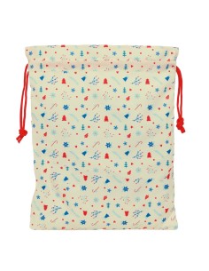 SAQUITO PLANO ICONOS MERRY XMAS Mochilas Saco Gym | Fraber 2