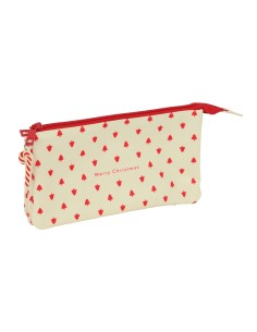 PORTATODO TRIPLE ARBOLITOS MERRY XMAS Portatodo Estuche |...