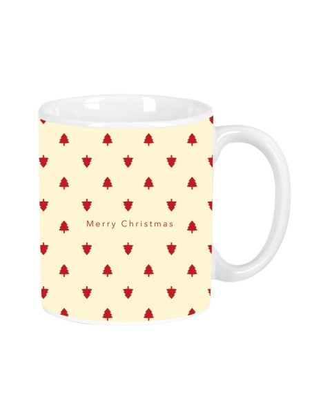 TAZA GRANDE ARBOLITOS MERRY XMAS Complementos | Fraber