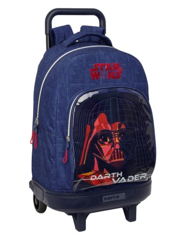 MOCHILA GDE. C/RUEDAS COMPACT EXTRAIBLE STAR WARS Mochila...