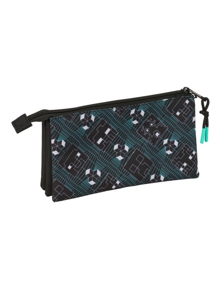 PORTATODO TRIPLE MINECRAFT "SCREEN" Portatodo Estuche | F...