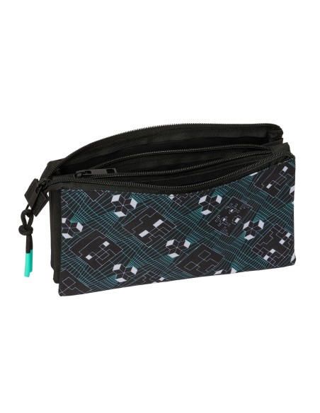 PORTATODO TRIPLE MINECRAFT "SCREEN" Portatodo Estuche | F...