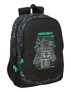 MOCHILA ADAPT.CARRO MINECRAFT "SCREEN" Mochilas Escolares...