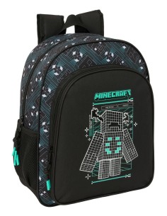 MOCHILA JUNIOR ADAPT.CARRO MINECRAFT "SCREEN" Mochilas Es...