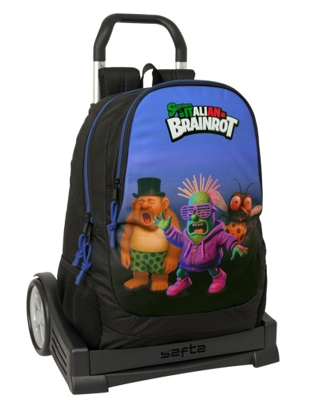 MOCH 665+CARRO EVOLUTION BRAINROT Mochilas con ruedas | F...