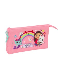 PORTATODO TRIPLE GABBY'S DOLLHOUSE Portatodo Estuche | Fr...