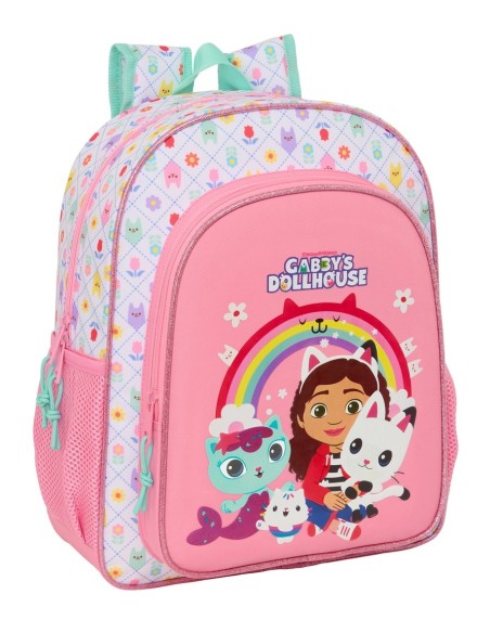 MOCHILA JUNIOR ADAPT.CARRO GABBY'S DOLLHOUSE Mochilas Esc...