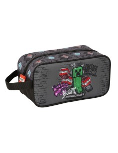 ZAPATILLERO MEDIANO MINECRAFT "GRAFFITI"
