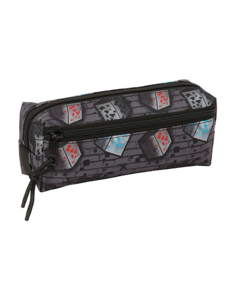 PORTATODO TRIPLE PEQ. C/GOMA ELAST. 22CM MINECRAFT "GRAFFITI"