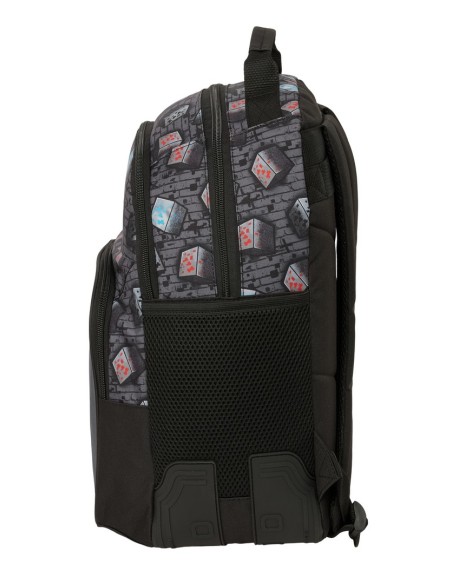 MOCHILA DOBLE ADAPT.CARRO MINECRAFT "GRAFFITI"