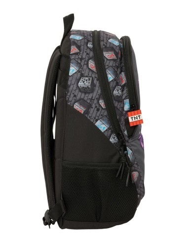 MOCHILA ADAPT.CARRO MINECRAFT "GRAFFITI"