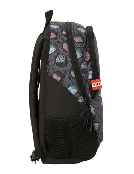 MOCHILA ADAPT.CARRO MINECRAFT "GRAFFITI"