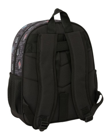 MOCHILA JUNIOR ADAPT.CARRO MINECRAFT "GRAFFITI"