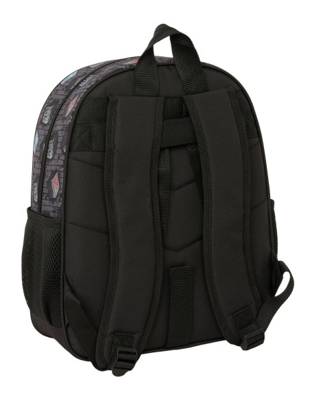 MOCHILA JUNIOR ADAPT.CARRO MINECRAFT "GRAFFITI"