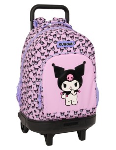 MOCHILA GDE. C/RUEDAS COMPACT EXTRAIBLE KUROMI