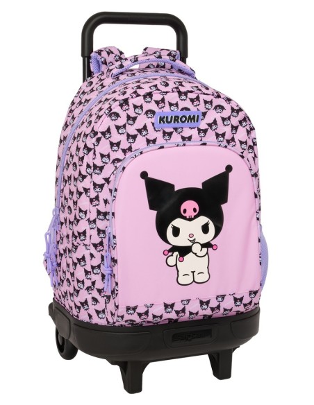 MOCHILA GDE. C/RUEDAS COMPACT EXTRAIBLE KUROMI
