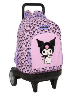 MOCHILA GDE. C/RUEDAS COMPACT EVOL. EXT. KUROMI