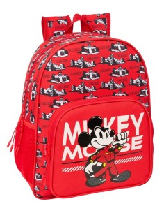 MOCHILA JUNIOR ADAPT.CARRO MICKEY & FRIENDS RACING