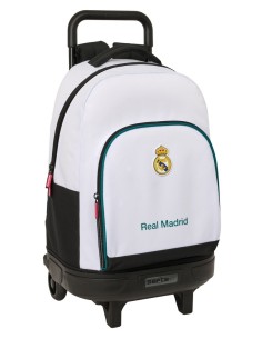MOCHILA GDE. C/RUEDAS COMPACT EXTRAIBLE REAL MADRID EQUIP. 26/27
