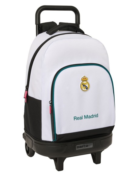 MOCHILA GDE. C/RUEDAS COMPACT EXTRAIBLE REAL MADRID EQUIP. 26/27