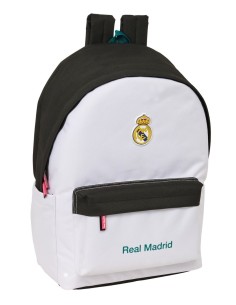 MOCHILA DOBLE PARA PORTATIL 15,6"+USB REAL MADRID EQUIP. 26/27