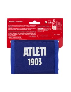 BILLETERA CON CABECERA ATCO. DE MADRID 2