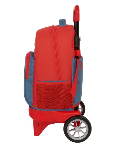 MOCHILA GDE. C/RUEDAS COMPACT EVOL. EXT. SUPER MARIO
