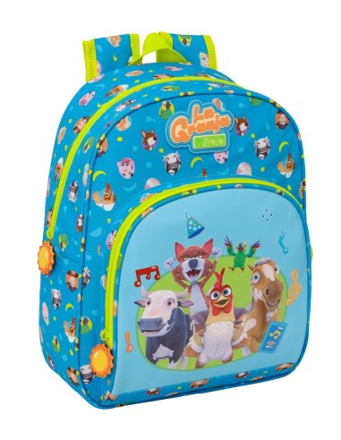 MOCHILA INFANTIL CON MUSICA LA GRANJA DE ZENON