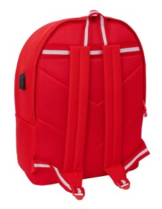 MOCHILA DOBLE PARA PORTATIL 15,6"+USB SEVILLA FC 2
