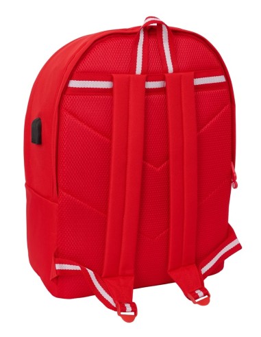 MOCHILA DOBLE PARA PORTATIL 15,6"+USB SEVILLA FC