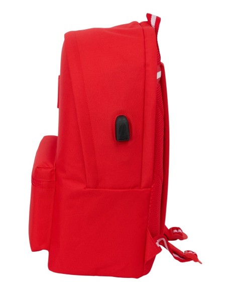 MOCHILA DOBLE PARA PORTATIL 15,6"+USB SEVILLA FC
