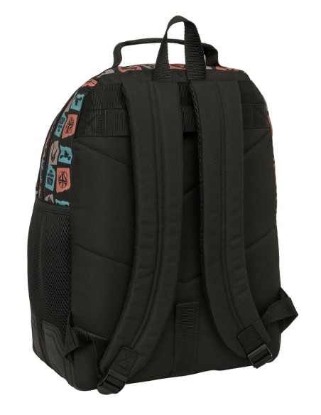MOCHILA DOBLE ADAPT.CARRO MANDALORIAN & GROGU
