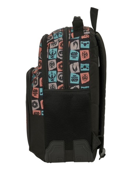 MOCHILA DOBLE ADAPT.CARRO MANDALORIAN & GROGU