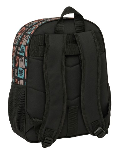 MOCHILA JUNIOR ADAPT.CARRO MANDALORIAN & GROGU
