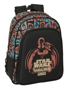 MOCHILA INFANTIL ADAPT.CARRO MANDALORIAN & GROGU