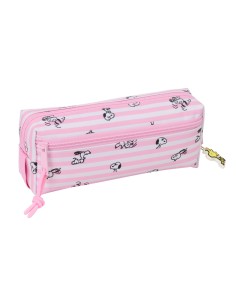 PORTATODO TRIPLE PEQ. C/GOMA ELAST. 22CM SNOOPY 2