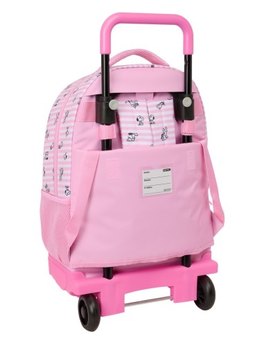 MOCHILA GDE. C/RUEDAS COMPACT EXTRAIBLE SNOOPY