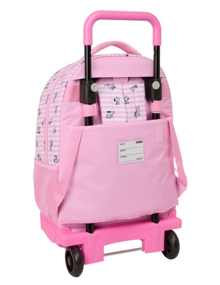 MOCHILA GDE. C/RUEDAS COMPACT EXTRAIBLE SNOOPY