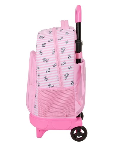 MOCHILA GDE. C/RUEDAS COMPACT EXTRAIBLE SNOOPY