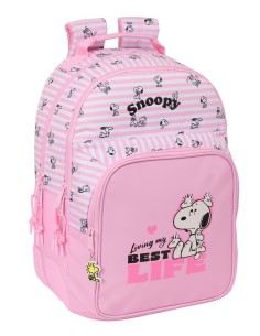 MOCHILA DOBLE ADAPT.CARRO SNOOPY