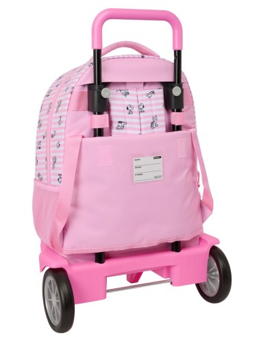 MOCHILA GDE. C/RUEDAS COMPACT EVOL. EXT. SNOOPY