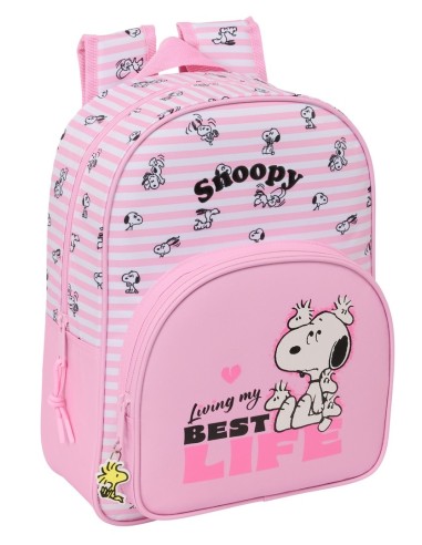 MOCHILA INFANTIL ADAPT.CARRO SNOOPY