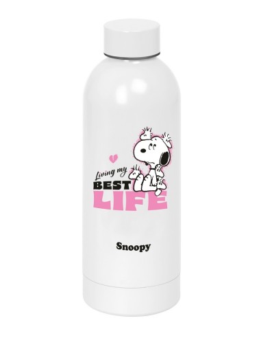 BOTELLA TERMO ACERO INOXIDABLE 500ml SNOOPY