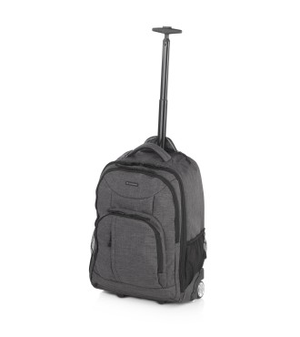 MOCHILA CON RUEDAS GLADIATOR CREW DENIM GRIS