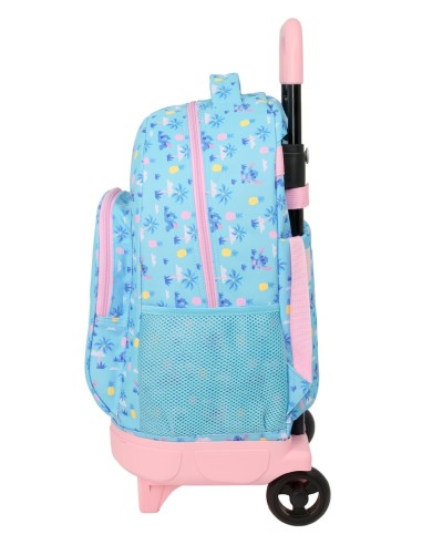 MOCHILA GDE. C/RUEDAS COMPACT EXTRAIBLE STITCH "WAVES"