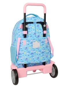 MOCHILA GDE. C/RUEDAS COMPACT EVOL. EXT. STITCH "WAVES" 2