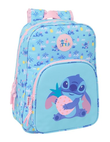 MOCHILA INFANTIL ADAPT.CARRO STITCH "WAVES"