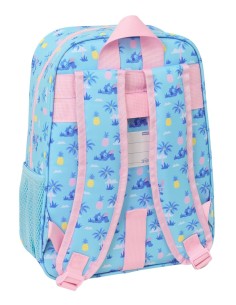 MOCHILA INFANTIL ADAPT.CARRO STITCH "WAVES" 2